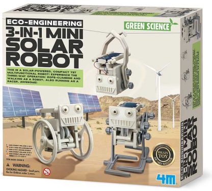 experimentlåda för barn - solenergirobot