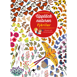 Upptäck naturen Fjärilar - pysselbok