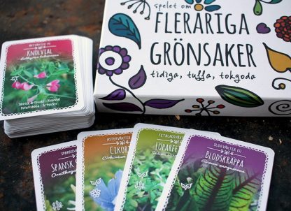Spelet om fleråriga grönsaker - sällskapsspel