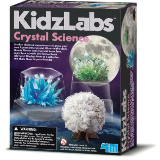 Experiment där man framställer egna kristaller